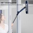 thumbnail image 4 of Window Squeegee With Extension Pole Telescopic Cleaner Tool For High Glass Rotatable Sponge 4 In 1 1.2M, 4 of 9