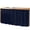 Blue, variant on Pure Pink Cabinet Curtains 28"W x 35"L, Dustproof Sink Skirt Curtain for Kitchen Bathroom, Simple Solid Color Adhesive Desk Skirt Short Curtains for Laundry Room Closet Shoe Rack