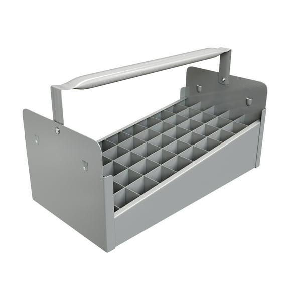 Jones Stephens N70016 1 in. Steel Nipple Caddy Tray with 50 Piece Capacity, 14.12 x 7.75 x 6.5 in.