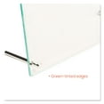thumbnail image 2 of Deflecto Superior Image Beveled Edge Sign Holder, Letter Insert, Clear/Green-tinted Edges, 2 of 10