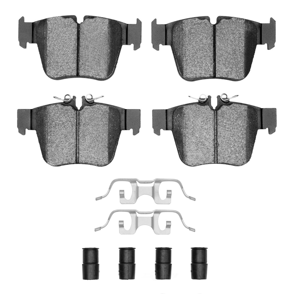 Dynamic Friction Company 1600-1872-01 DFC EURO 5000 Ceramic Brake Pads and Hardware Kit