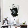 thumbnail image 2 of Pegatinas de pared 3D de Halloween brillar removibles fantasma masculino decorativas, 2 of 5