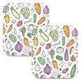thumbnail image 7 of Yayeee LED Night Lights with Motion Detectors Auto Dusk to Dawn Light Sensors, 2 Pack, Purple Vegetables Pattern, 7 of 7
