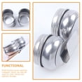 thumbnail image 4 of BESTONZON Stainless Steel Oil Palette Cup Large Mouth Double Dipper Palette Cup with Lid, 4 of 6