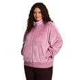 thumbnail image 2 of Reebok Women's and Women's Plus Cozy Zip Up Jacket, Sizes XS-4X, 2 of 5
