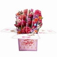 thumbnail image 5 of Music Light Flower Mother's Day Card – Souew Musical 3D Pop-Up Greeting Card with LED Lights, Floral Design for Mom, Interactive Gift Box Card, 5 of 5