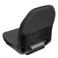 thumbnail image 4 of Wise 3340-1788 Quantum Series Fold Down Fishing Boat Seat, Jazz Black / Marble Grey / Charcoal, 4 of 9