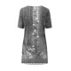 thumbnail image 5 of Taqqpue - Vestido playero bohemio informal de verano para mujer, con estampado floral, cuello redondo, manga corta, talla grande, 5 of 5