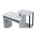 thumbnail image 5 of Newboti Furniture Lyphre Antique White & Black Finish Computer Desk BN.3998, 5 of 8