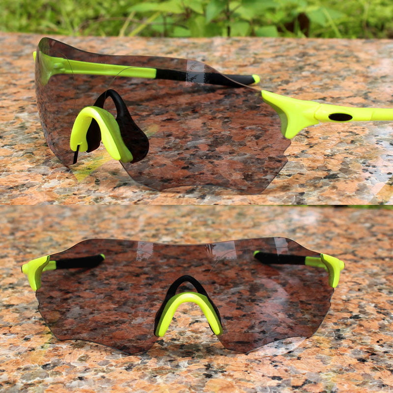 Light Changing TR90 Photochromic Cycling Sunglasses Bicycle Running Glasses Wrap 