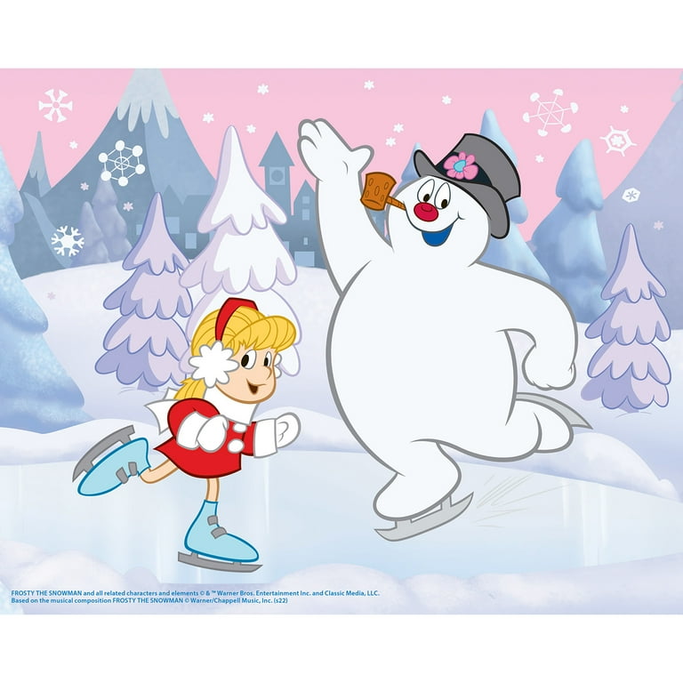 Challenging Jigsaw Puzzle - The Edge - Snowman & Friends by