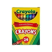 Crayola Classic Color Crayons, Tuck Box, 24 Colors