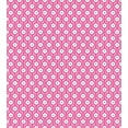 thumbnail image 3 of Ambesonne Pink Duvet Cover Sets, Vertical Hexagons Dots, 2-Twin, Pale Blue White Pink, 3 of 3
