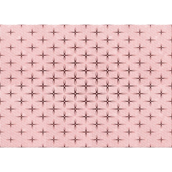 Ahgly Company Machine Washable Indoor Rectangle Transitional Pink Bubble Gum Pink Area Rugs, 4' x 6'