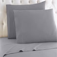 thumbnail image 4 of Carson Carrington  Frederiksvaerk 4-piece 1000 Thread Count Egyptian Cotton Bed Sheet Set Brown Queen, 4 of 5