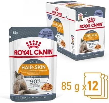 Royal Canin Intense Beauty Cat Wet Food in Jelly 12x85g