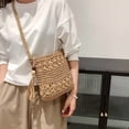 thumbnail image 3 of Straw Beach Bag for Women Summer Woven Straw Purse Cute Shoulder Straw Crossbody Handbags for Women Girl, 3 of 5