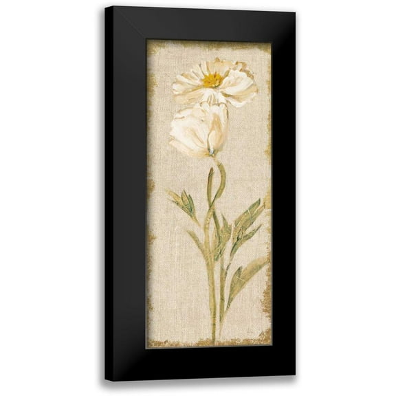 Blum, Cheri 8x14 Black Modern Framed Museum Art Print Titled - Cosmo Panel on White Vintage v2