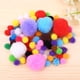 thumbnail image 2 of QPENWEI 1000 pompones multicolores a granel para manualidades y arte, pompones suaves y esponjosos para manualidades, pompones de varios tamaños para hacer manualidades y decoraciones, 2 of 5
