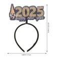 thumbnail image 2 of WHAMVOX 2025 New Year Headband for Parties Stylish MultiColor Hair Accessory Comfortable NonWoven Fabric, 2 of 8