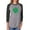 Gray/Black, variant on Tstars Womens Clover St Patricks Day Irish Shamrock St Patricks Day Hearts Shirts Gift for Her Irish Shirt Pride Proud Irish 3-4 Women Sleeve Baseball Jersey Shirt