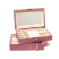 thumbnail image 3 of Aiden Stackable Jewelry Box - Set of 2 (Pink), 3 of 4