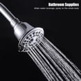 thumbnail image 4 of Rotation Ball Joint Water-Saving Shower Head, High Pressure Top Spray, For Kitchen Bathroom, 4 of 8
