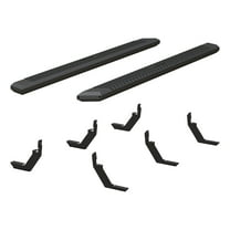 ARIES 2556044 AdvantEDGE Black Aluminum 85-Inch Truck Running Boards, Select Chevrolet Colorado, GMC Canyon