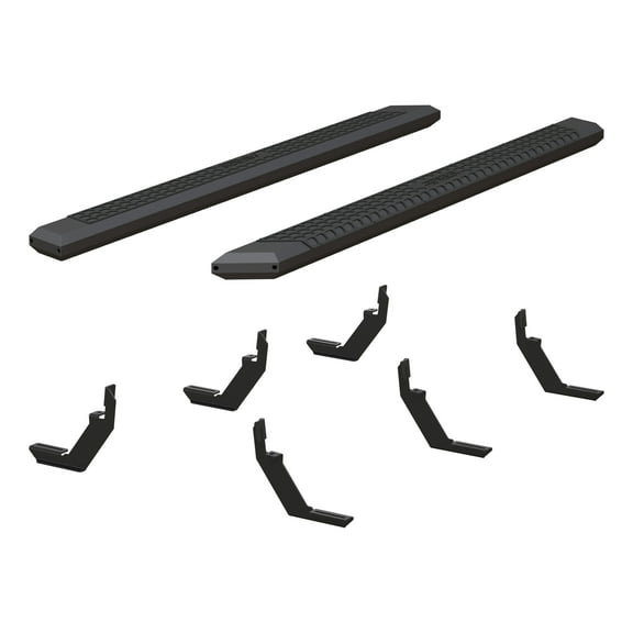ARIES 2556044 AdvantEDGE Black Aluminum 85-Inch Truck Running Boards, Select Chevrolet Colorado, GMC Canyon