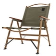 thumbnail image 2 of Silla plegable ultraligera para acampar, silla plegable portátil con respaldo portátil plegable, silla de césped, características líderes en su clase, 2 of 8
