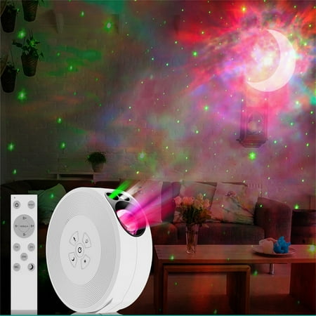 

Rkwlnn Projection Lamp Reduced Projector Bedroom Projector White Noise And Bluetooth Speakers Projector Night Light Adult Home Ceiling Room Decor
