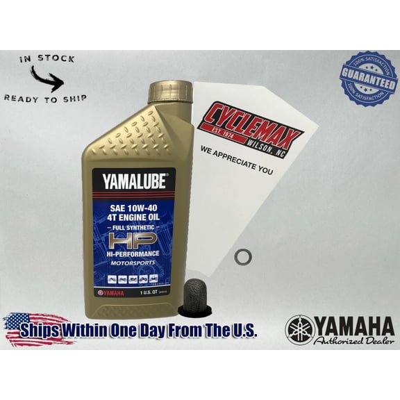 Cyclemax FS Yamalube Oil Change Kit fits 2016-2023 Yamaha RAPTOR Yamaha 90