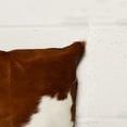 thumbnail image 3 of 18" x 18" x 5" Brown And White Cowhide  Pillow 2 Pack, 3 of 3