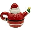thumbnail image 4 of Radiant Treasures Ceramic Santa Shaped 16oz Teapot, 4 of 7
