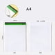 thumbnail image 1 of Grapas 100% reciclado 8 1/2" x 11 3/4", blanco, blocs de notas perforados, rayas estrechas, paquete de 5 Namotu CZBG-HY69, 1 of 4