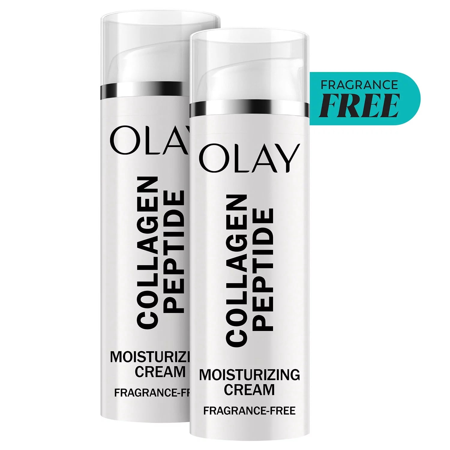 Olay Collagen Peptide Facial Moisture Cream, 1.7 Fluid Ounce (Pack of 2)