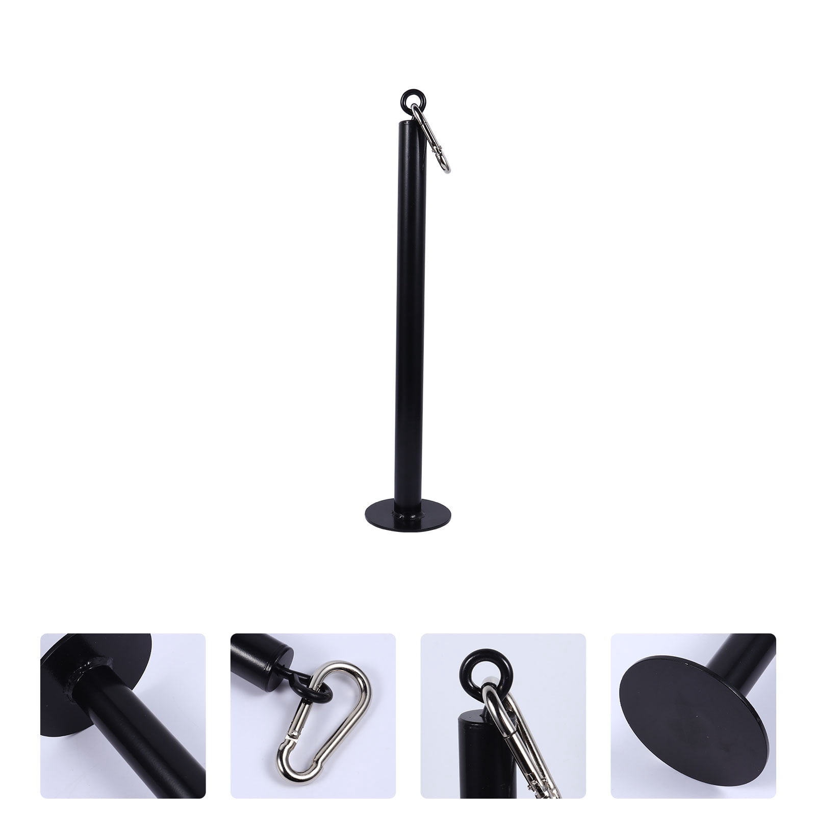 Ortofally Steel Weight Plate Loading Pin Steel Workout Weights Lifting Holder Stand Rack Pulley Cable Machine System Weights Stand for Muscle Strength Training Exerciser 38cm