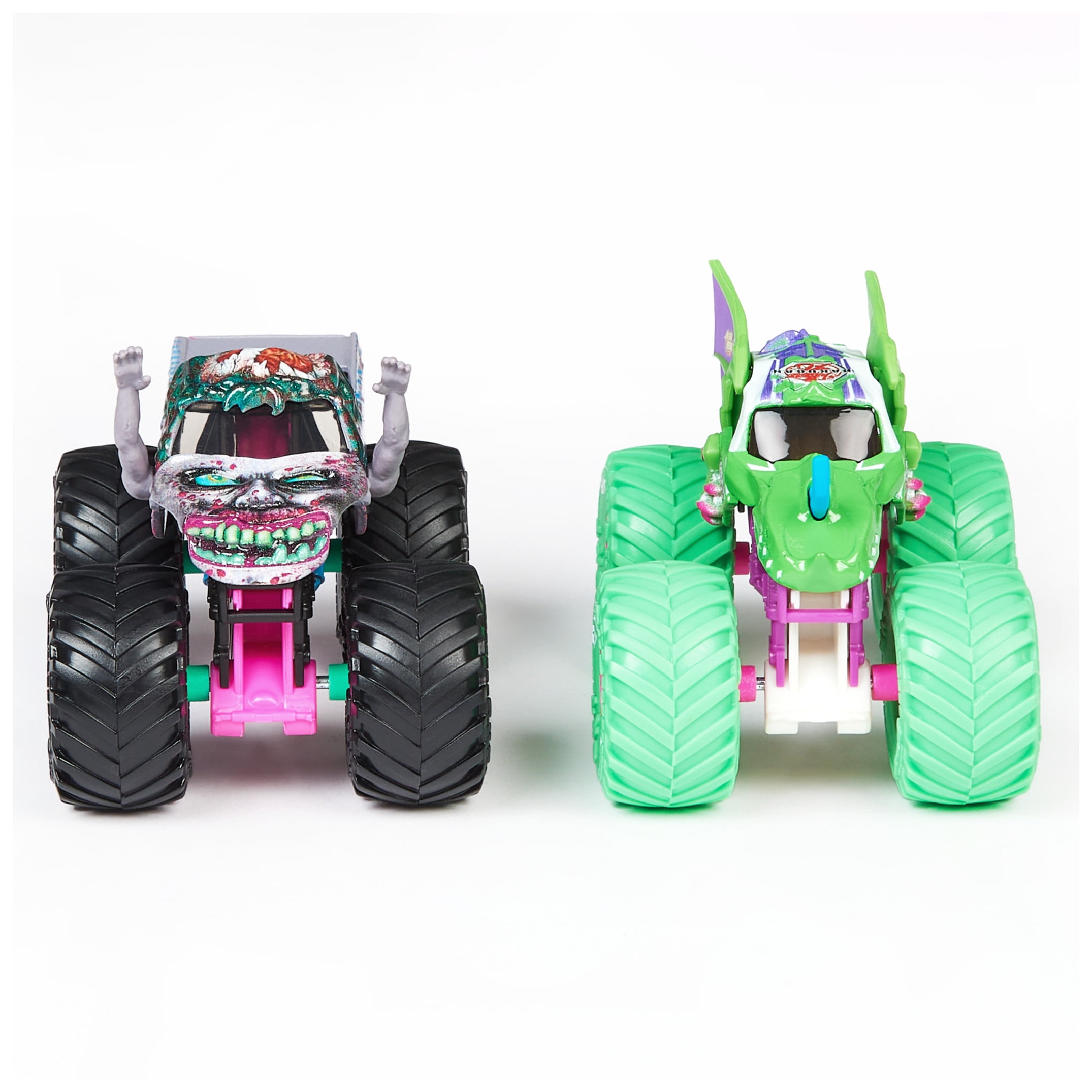 Monster Jam - Brandclub - Monster Jam, 2-Pack Neon 1:64 Nitro