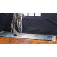 thumbnail image 3 of Rugs.com Athena Shag Collection Rug – 2' 7 x 8' 2 Runner Blue Shag Rug Perfect For Hallways, Entryways, 3 of 9
