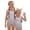 #A06-Light pink, variant on Kids One Piece Swimsuit Girls Ruffled Stretchy One Piece Girls Swimsuit Cute Glitter Sequin Graphic Girls Swimwear
