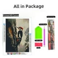 thumbnail image 2 of A Woodpecker on Tree DIY 5D Diamond Art Paint with Full Drill Round Diamond Gems Painting by Number Kits for Adults Art Craft Home Wall Decor 15.8x19.8in, 2 of 8