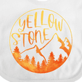 thumbnail image 4 of Inktastic Yellowstone National Park- Mountains Boys or Girls Baby Bib, 4 of 4