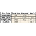 thumbnail image 3 of Silver StepsTM Wide Calf Compression Socks, 15-20 mmHg, Navy Blue, Small, 3 of 3