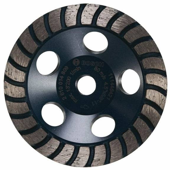 Bosch 5 Inch Turbo Rim Diamond Cup Wheel For Concrete And Brick