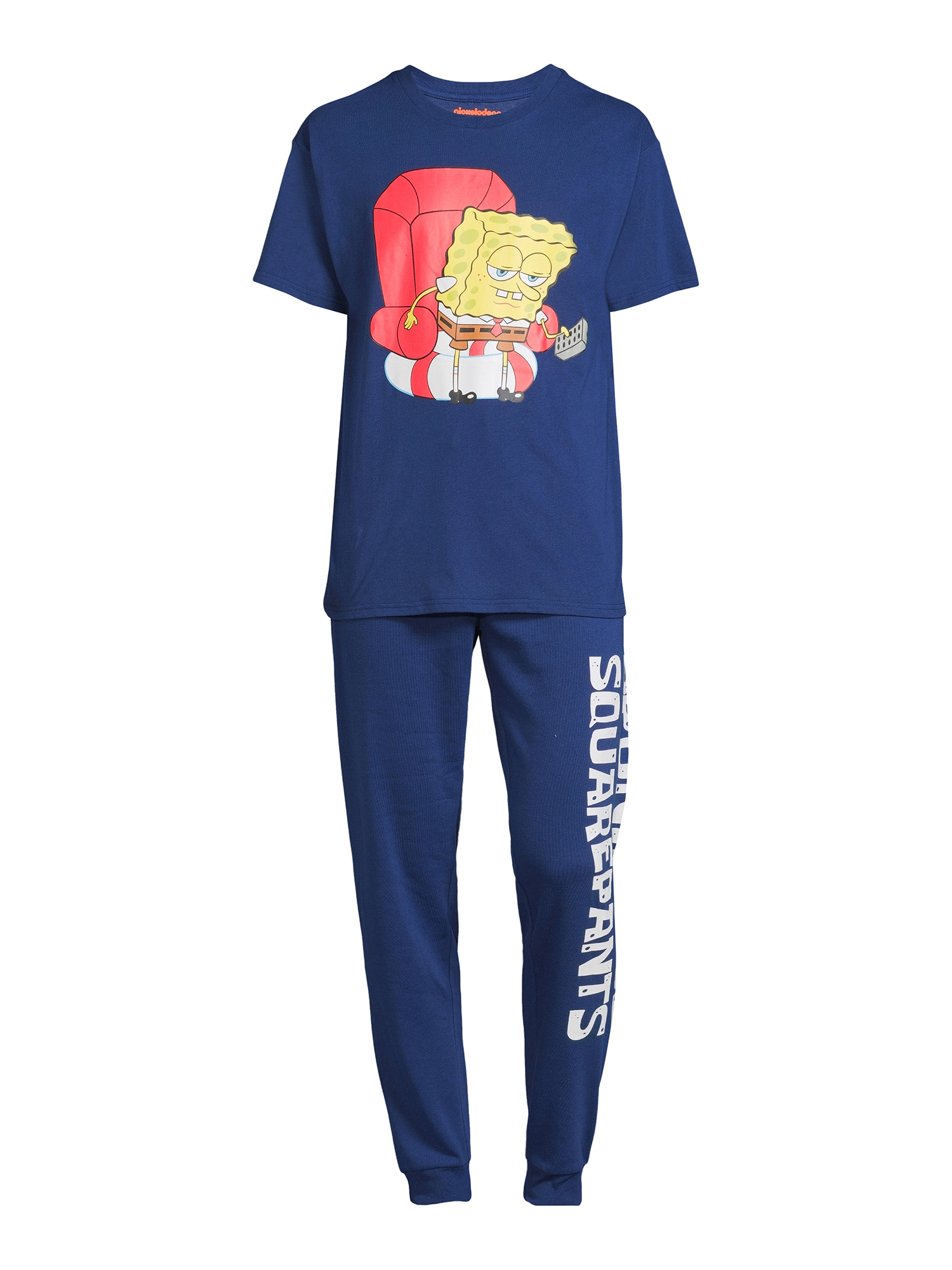 SpongeBob SquarePants Men's & Big Men's Short Sleeve Graphic T-Shirt & Jogger Sweatpants, 2-Piece Set, Sizes S-2X Men's Space Jam Graphic Tee & Sweatpants - image 5 of 5