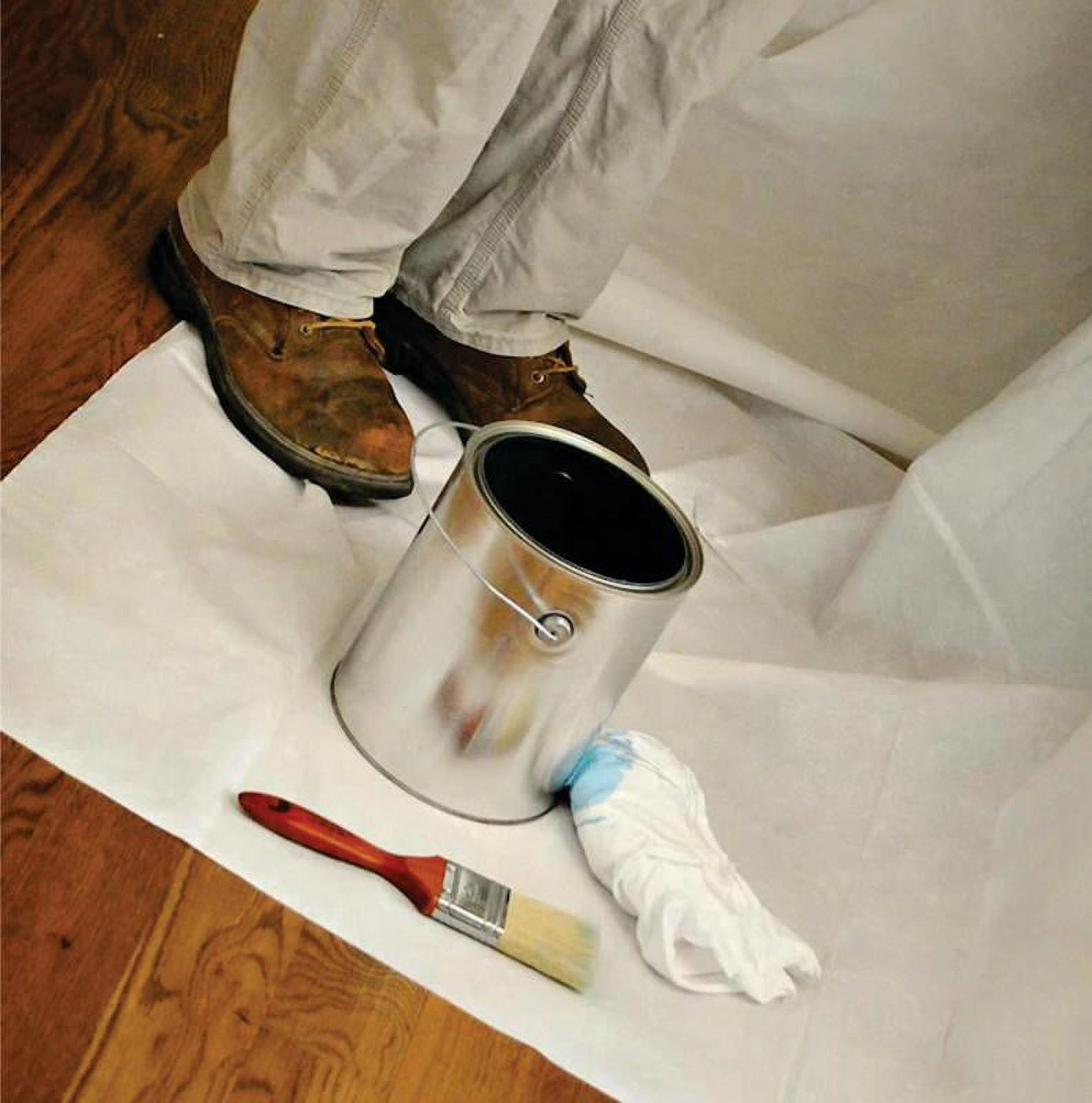 Kraft Paper Roll White for Arts and Crafts 24" x 650' Ideal for Paints, Wall Art, Easel Paper, Bulletin Board Paper, Gift Wrapping and Kids Crafts - Made in USA
