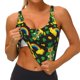 thumbnail image 3 of Balery Happy St. Patrick's Day Sujetadores deportivos con espalda cruzada para mujer, acolchados, sin costuras, de alto impacto, ideales para yoga, gimnasio, entrenamiento y fitness.-XX-Large, 3 of 8