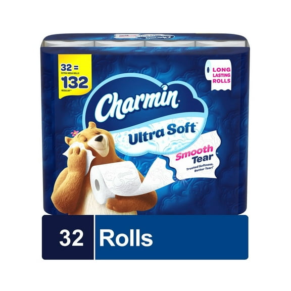 Charming Ultra Soft 2-Ply Toilet Paper 32 Rolls 231 Sheets/Roll