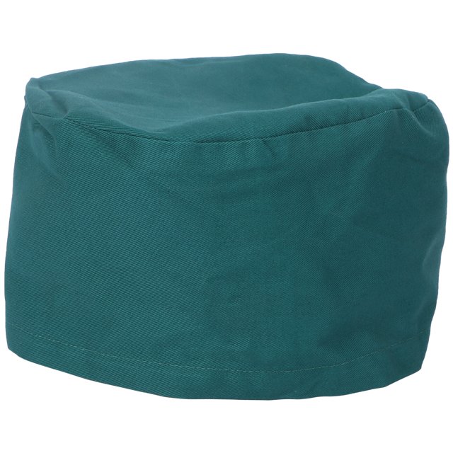 Chapeau Rond en Coton Unisexe (Vert Noirâtre)