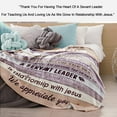 thumbnail image 3 of Gift for Pastor Throw Blanket Great Appreciation Gift Idea for Pastors Gifts for Pastor Birthday Religious Gift for Pastor To Our Pastor Blanket Gifts We Will Ship Randomly One of The Two Colors, 3 of 6